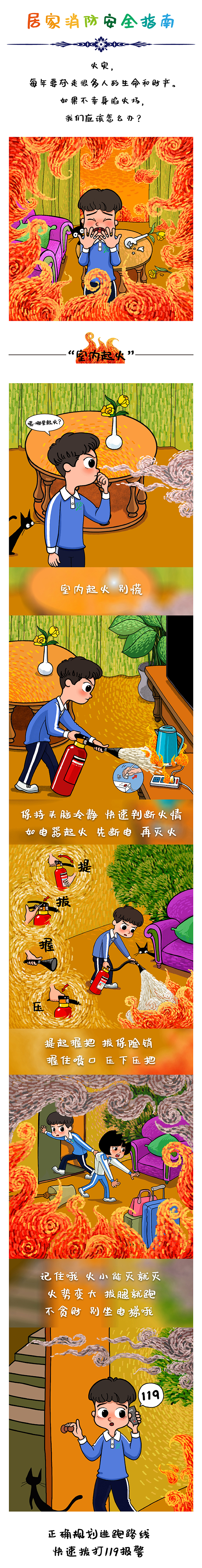 居家消防安全指南